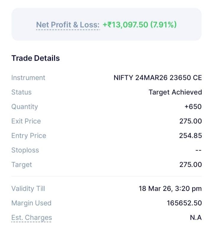 Student verified P&L screenshot 1